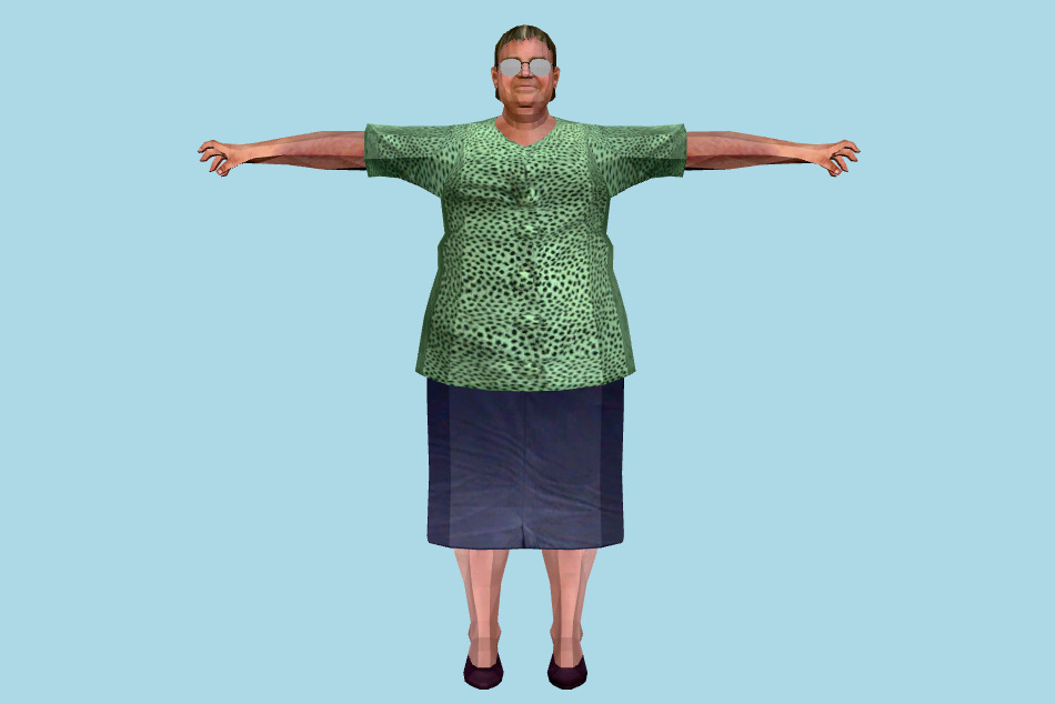 Fat Mother 3d model