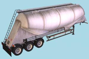 Cement Cistern truck, constructor, trailer, vehicle, carriage