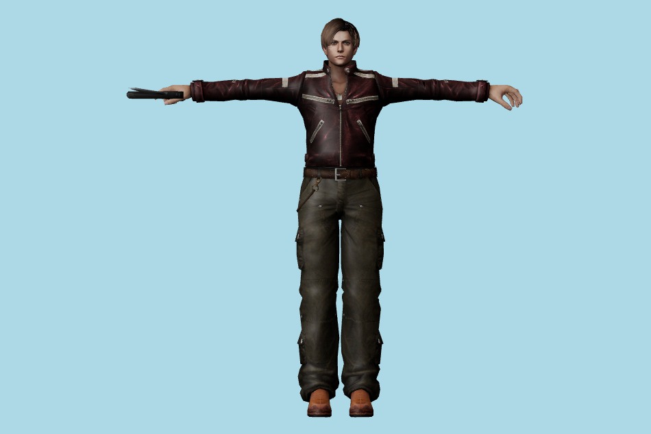 Resident Evil: Chronicles - RE Leon (Casual) 3d model