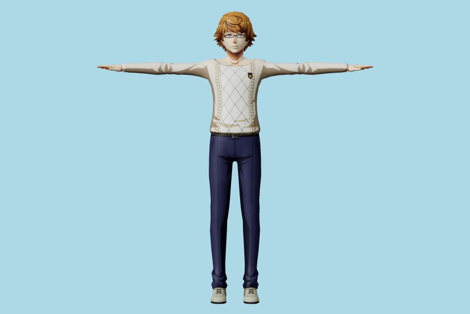 Tokyo Ghoul Re Birth - Nishiki Nishio 3d model