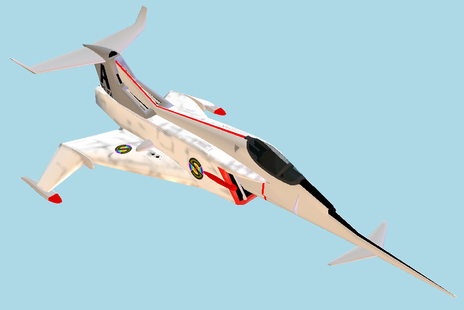 Angel-Interceptor 3d model