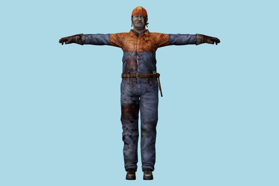 Resident Evil: Chronicles - CVX Zombies Pack 3d model