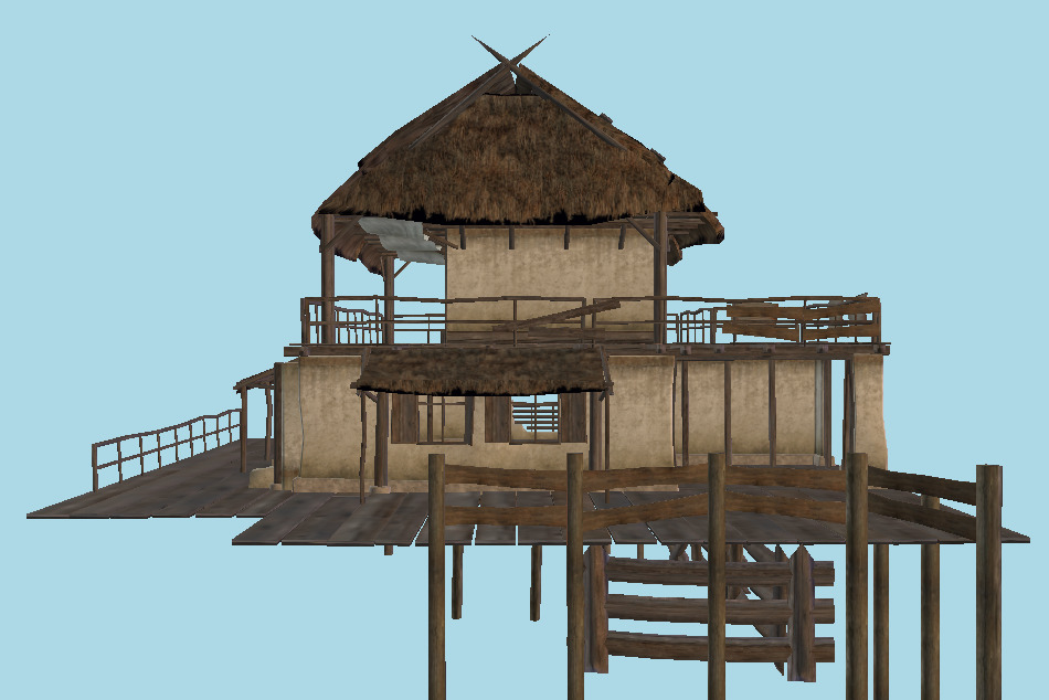 Swamp Home 3d model
