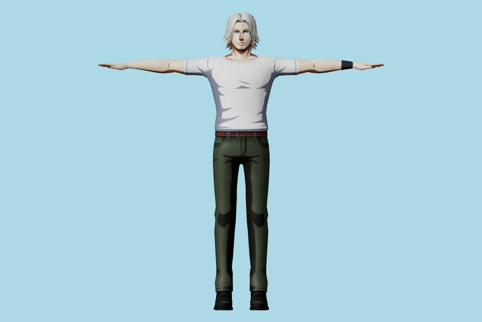 Tokyo Ghoul Re Birth - Renji Yomo 3d model