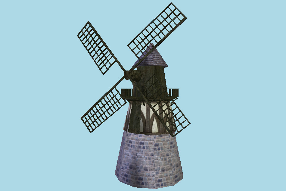 Windmill 3d model