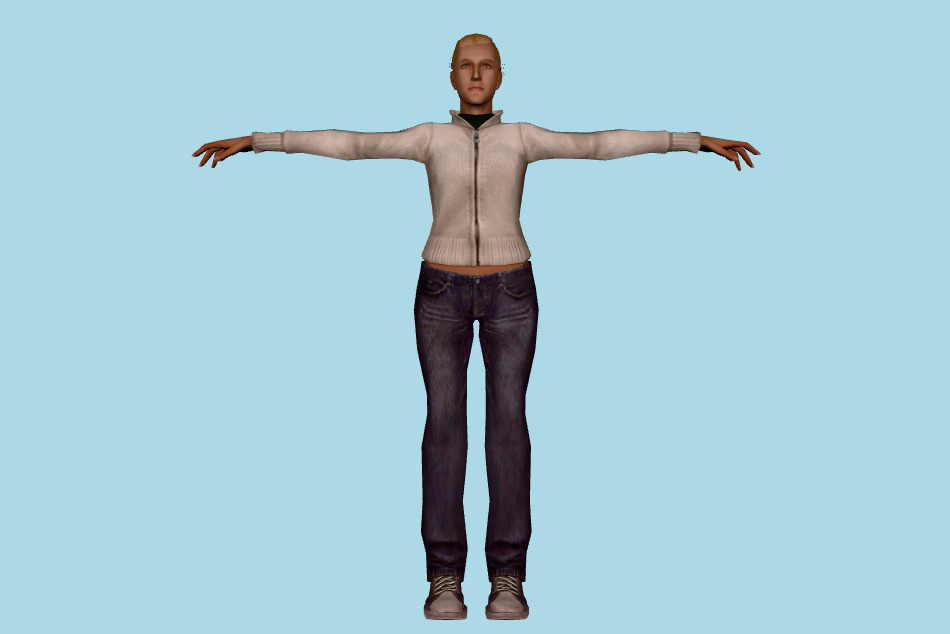 Boy Man 3d model