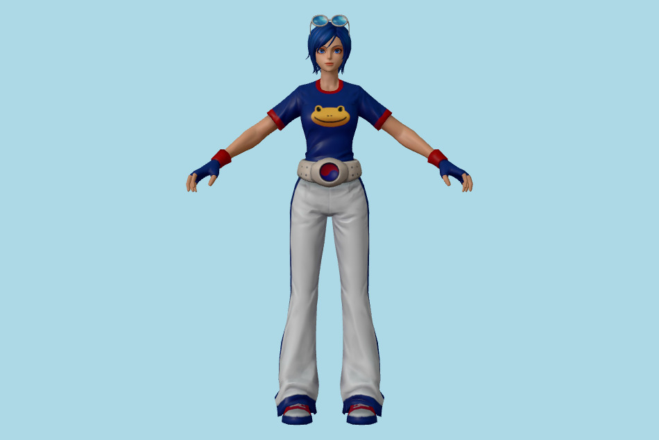 King of Fighters: All Star - May Lee Jinju 3d model
