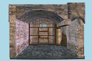 Dungeon dungeon, cave, castle, room, house, building, build, structure