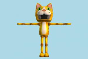 Chibi-Robo Cat chibi-robo, cat, character, cartoon, animal-character, animal