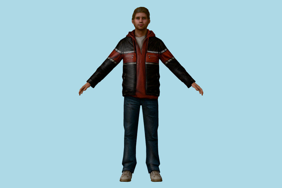Silent Hill: Shattered Memories - John 3d model