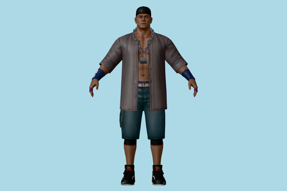 King of Fighters: All Star WWF John Cena 3d model