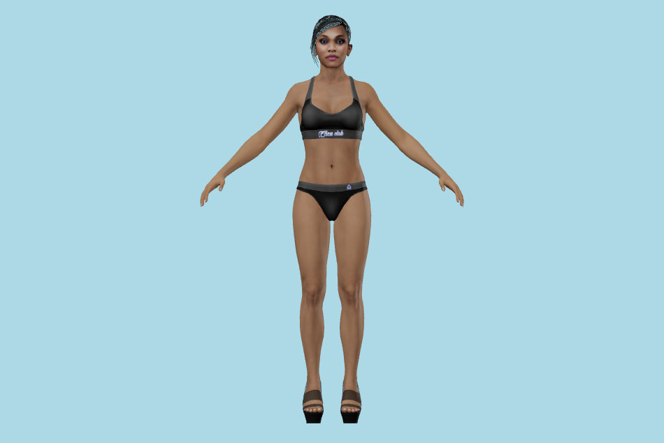 Detroit: Become Human - DBH Traci 4 3d model