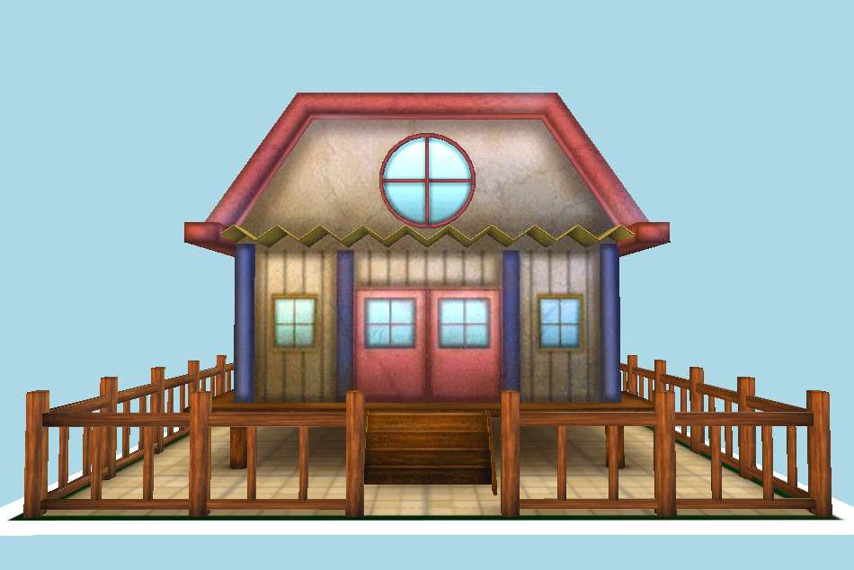 Digimon Linkz House 3d model