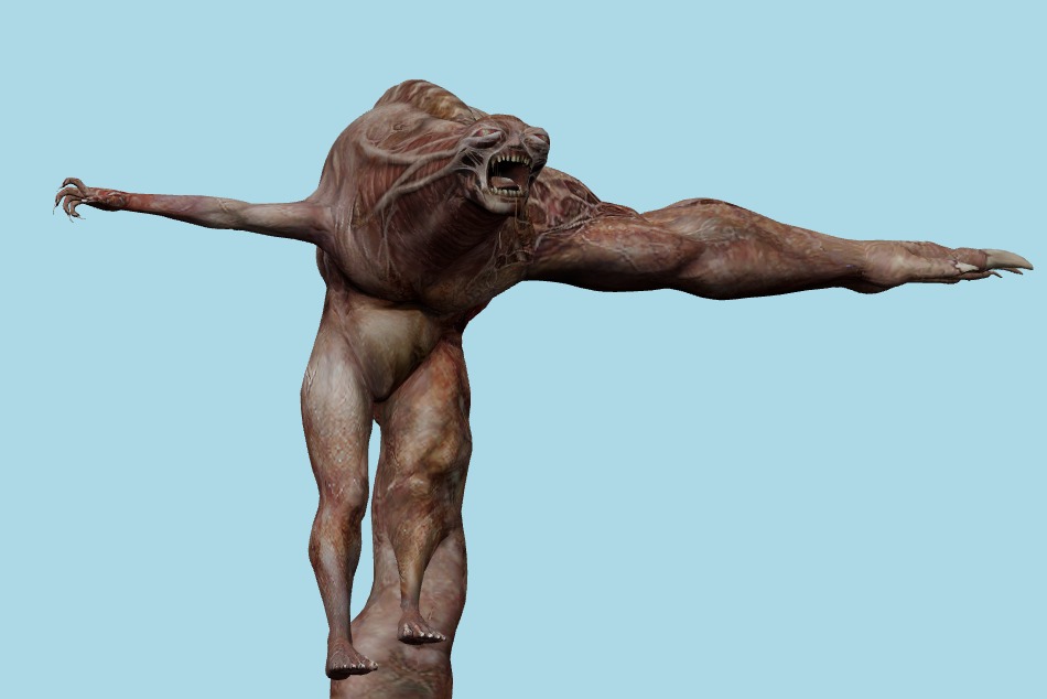 Resident Evil: Chronicles - G Creature 3d model