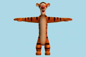 Tigger tiger, animal-character, character, animal, animals, cartoon