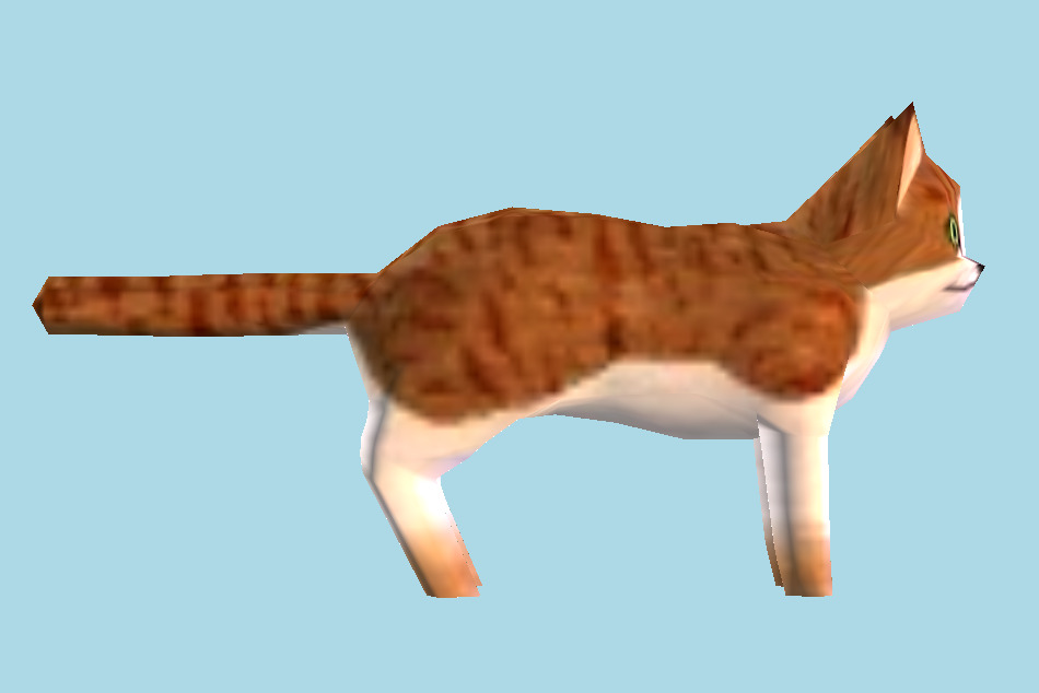 Tomodachi Life Cats 3d model