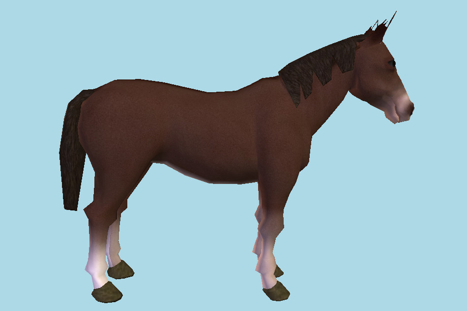 Horse Animal 3d model