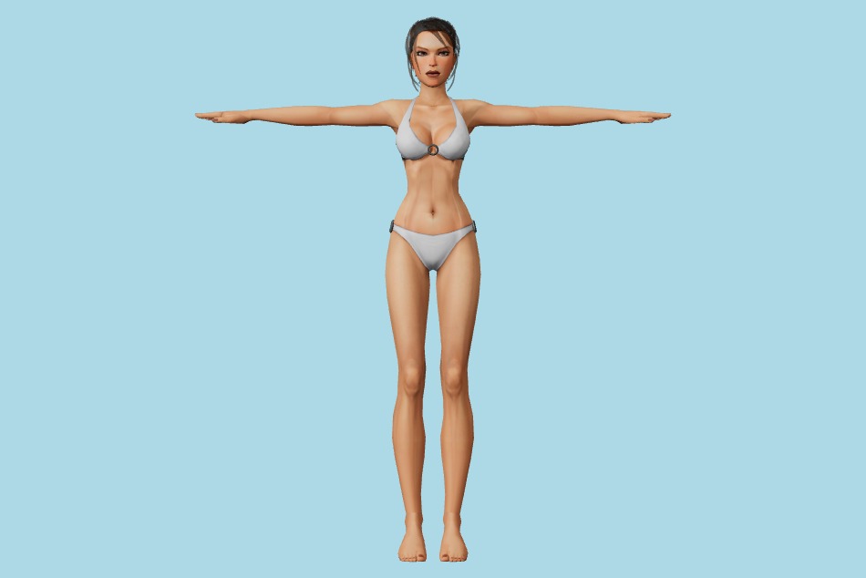 Tomb Raider 7: Lara Croft Bikini 3d model