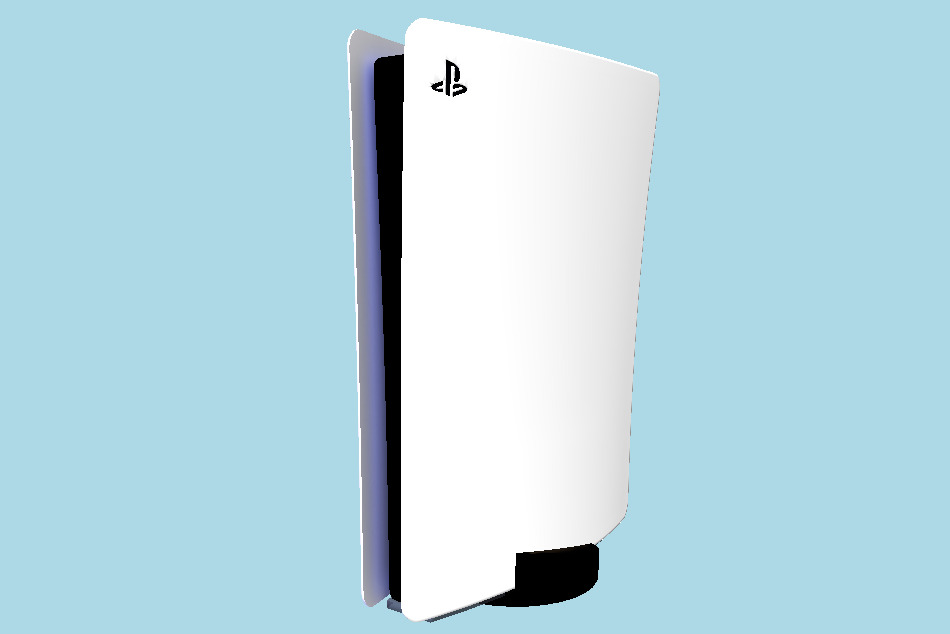 PlayStation 5 Console 3d model