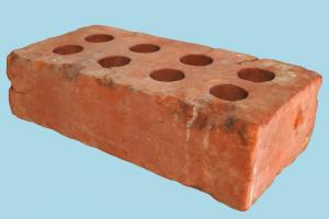 Brick brick, block, rock, photogrammetry, scan, material