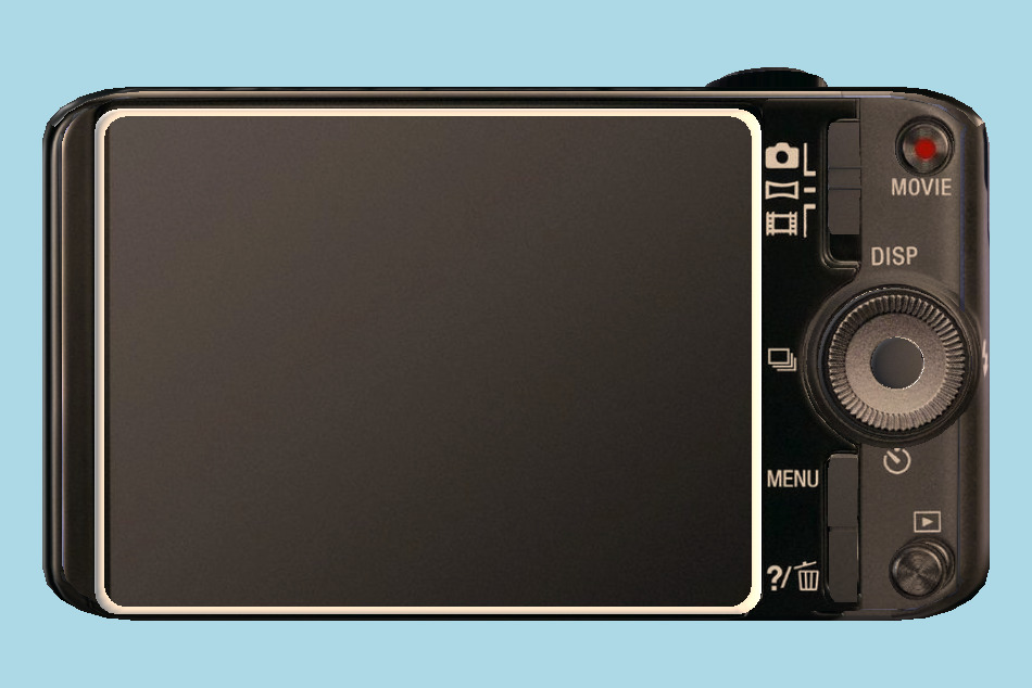 Sony Cyber Shot Camera 3d model