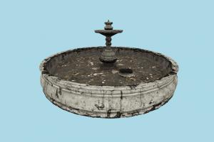 Fountain mdl, hlmdl, halflife, fountain, object