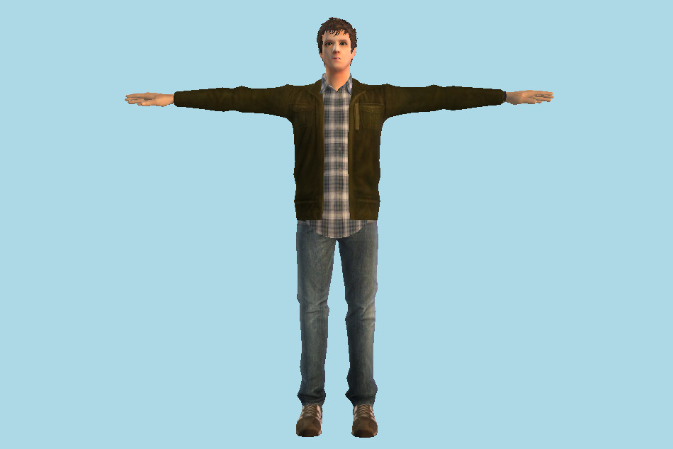 Doctor Who: The Adventure Games Rory Man 3d model
