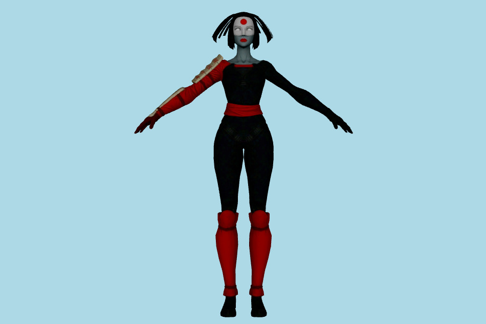 Infinite Crisis: Katana 3d model