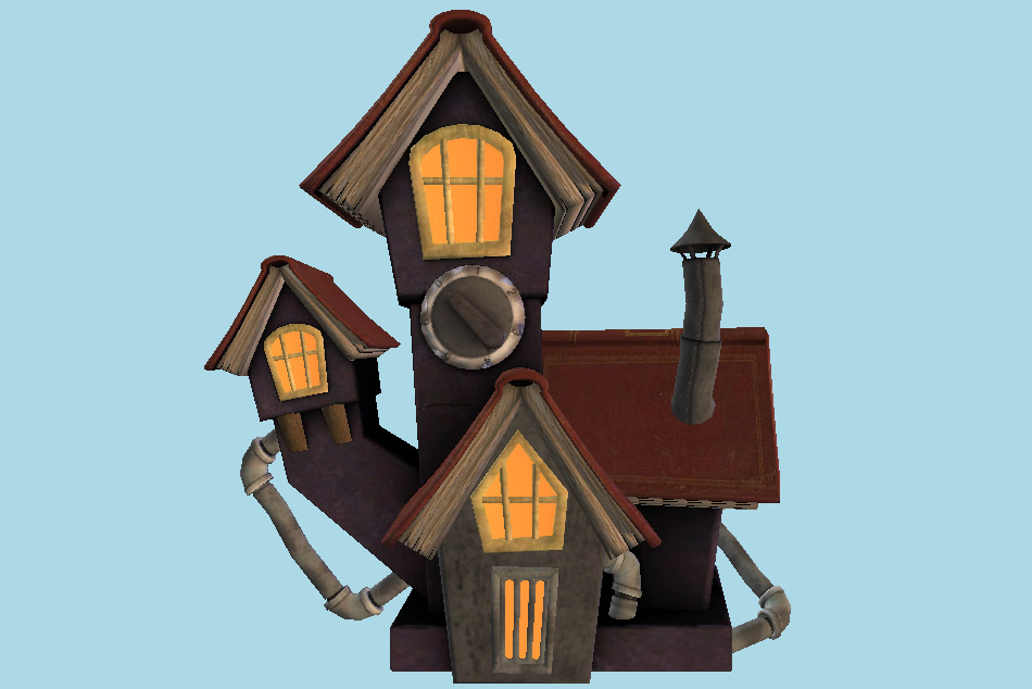 LittleBigPlanet 3 Stitchem Manor 3d model