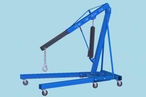Crane crane, mechanical, repair, workshop, garage, work, cart, engine, engineering, fix, tools