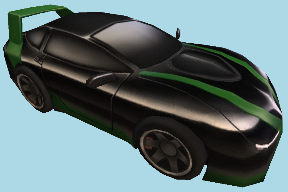 Cartoon Network Universe: FusionFall DX Mark Car 3d model