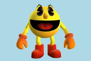 Pac Man pac-man, pac, man, cartoon, toony, toons, character, toy