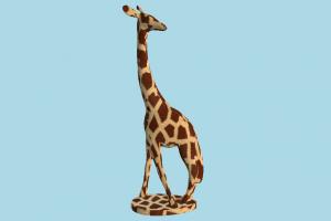 Giraffe giraffe, sculpture, toy, animal, animals