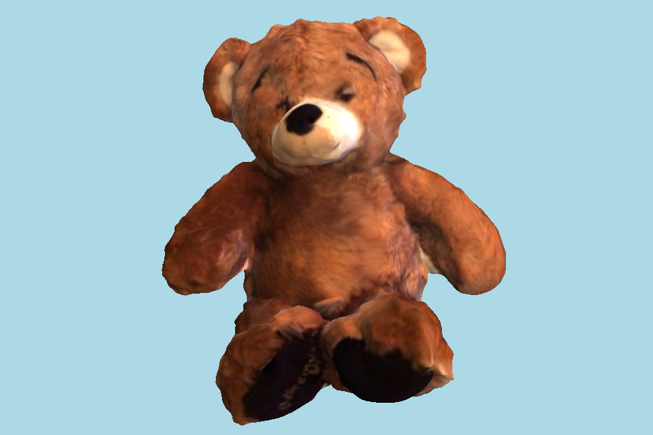 Sunny by Sunny The 3D Teddy Bear 3d model