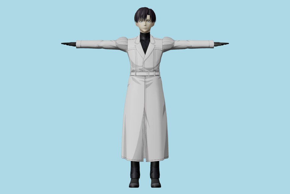 Tokyo Ghoul Re Birth - Kuki Urie 3d model