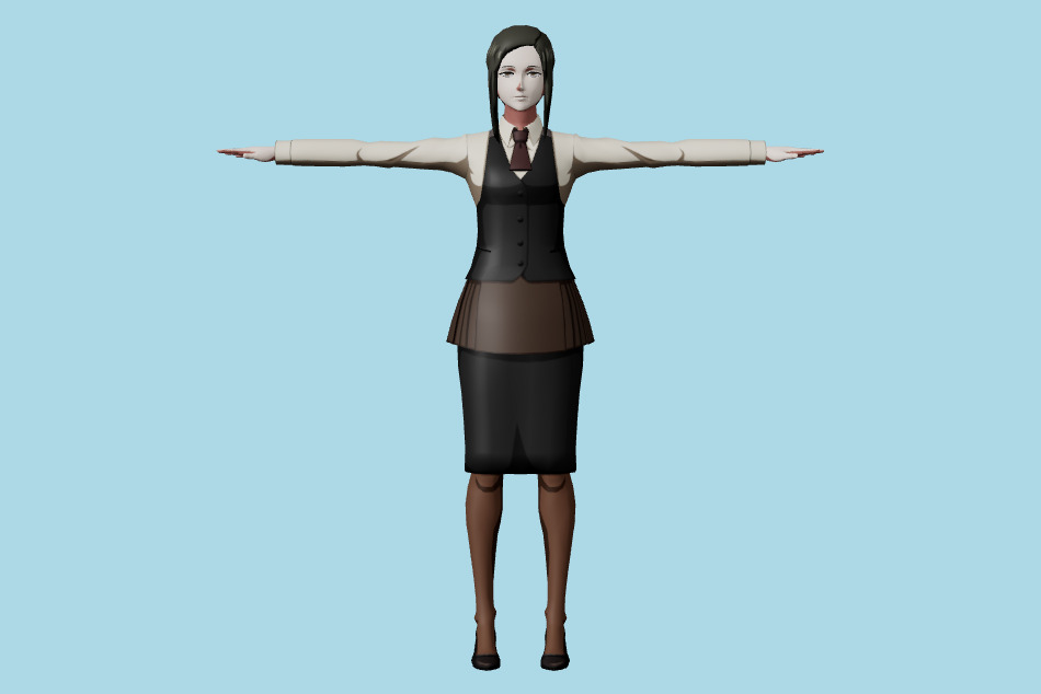 Tokyo Ghoul Re Birth - Kaya Irimi 3d model