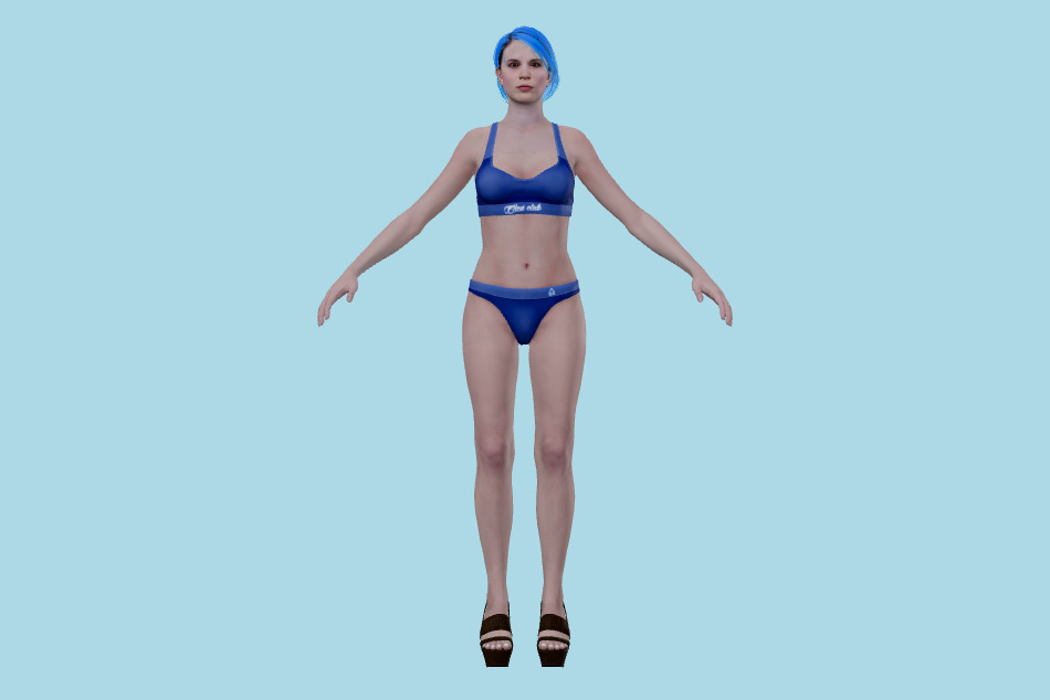 Detroit: Become Human - DBH Traci 3d model