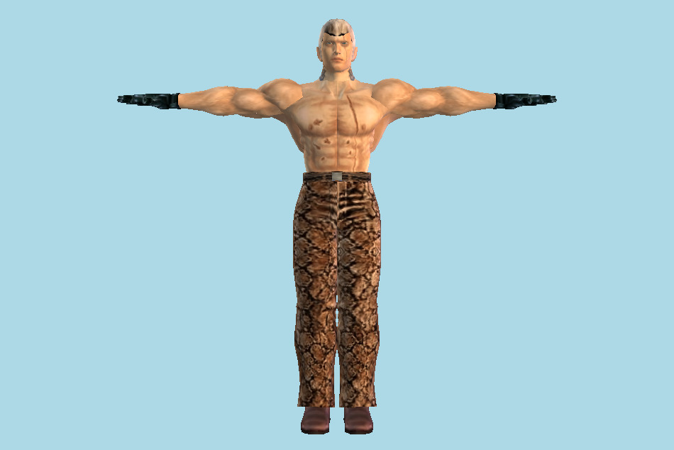 Tekken Bryan Tag Tournament 3d model
