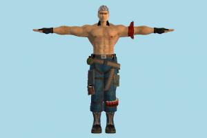 Tekken Bryan tekken, man, male, people, human, character, fighter