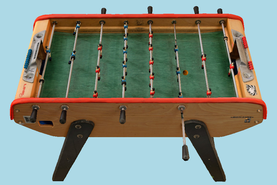 Bonzini Foosball Table 3d model