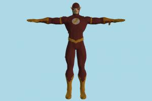 Flash Character marvel, hero, character, super, man, people, human, cartoon