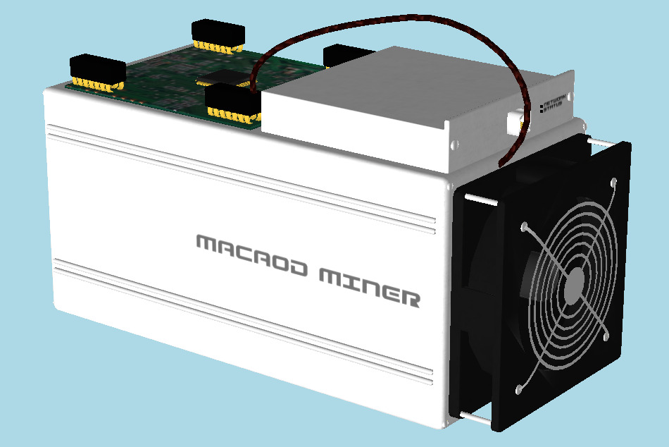 Bitcoin Miner 3d model