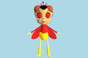 Humanoid Bee bee, animal-character, character, cartoon