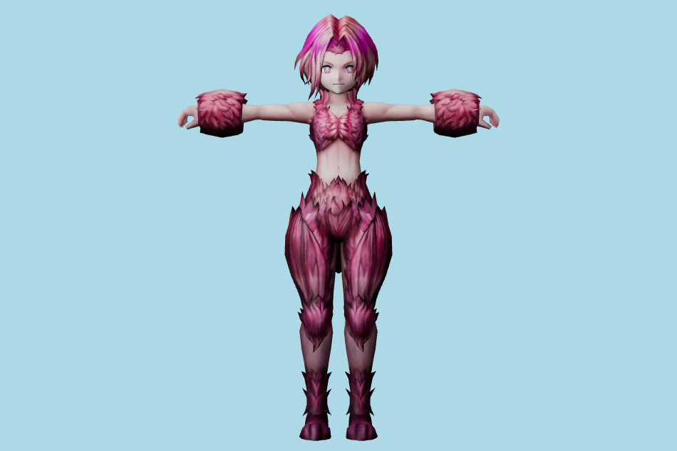 War of the Visions Final Fantasy Brave Exvius - Zidane 3d model