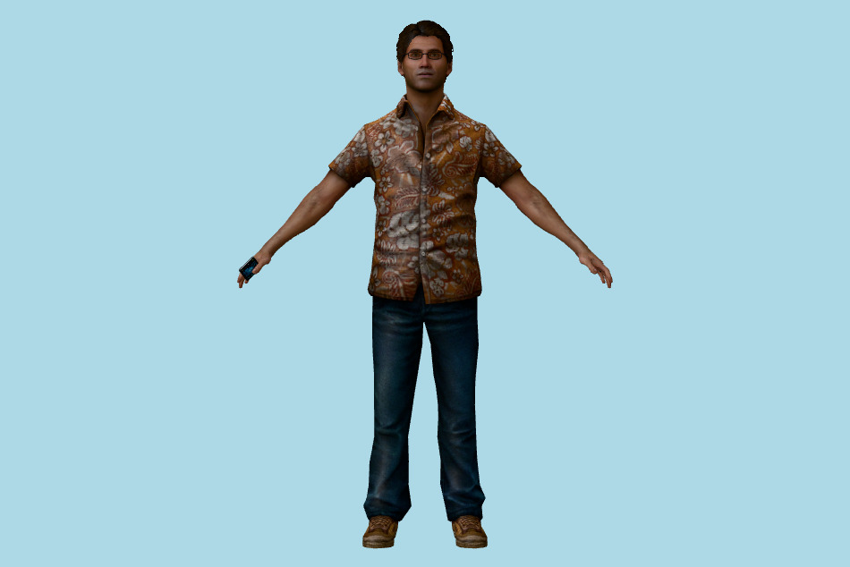 Silent Hill: Shattered Memories - Harry Mason 3d model