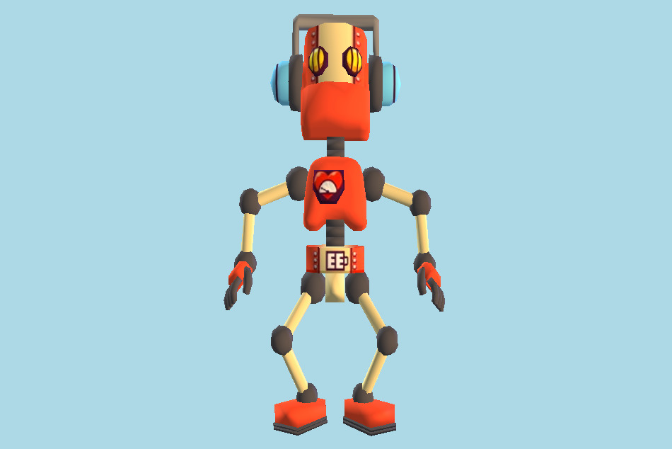 GiFTPiA Dave Robot 3d model