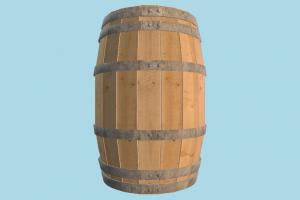 Barrel barrel, crate, crates, box, object