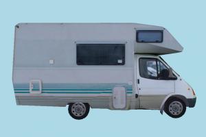 Van Low-poly van, bus, vehicle, truck, carriage, car, metro, transit, cargo, transport, low-poly