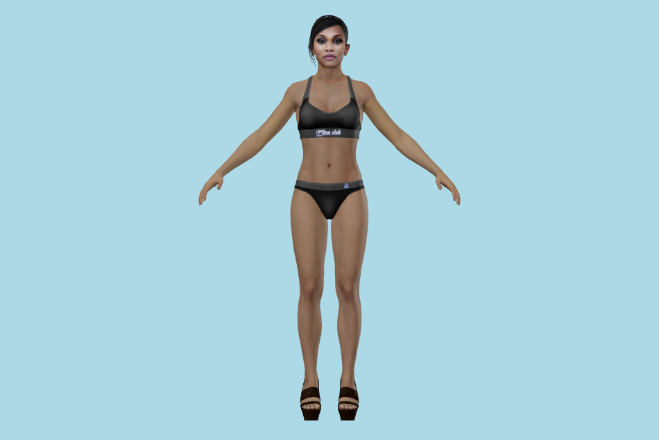 Detroit: Become Human - Eden Girl 3d model