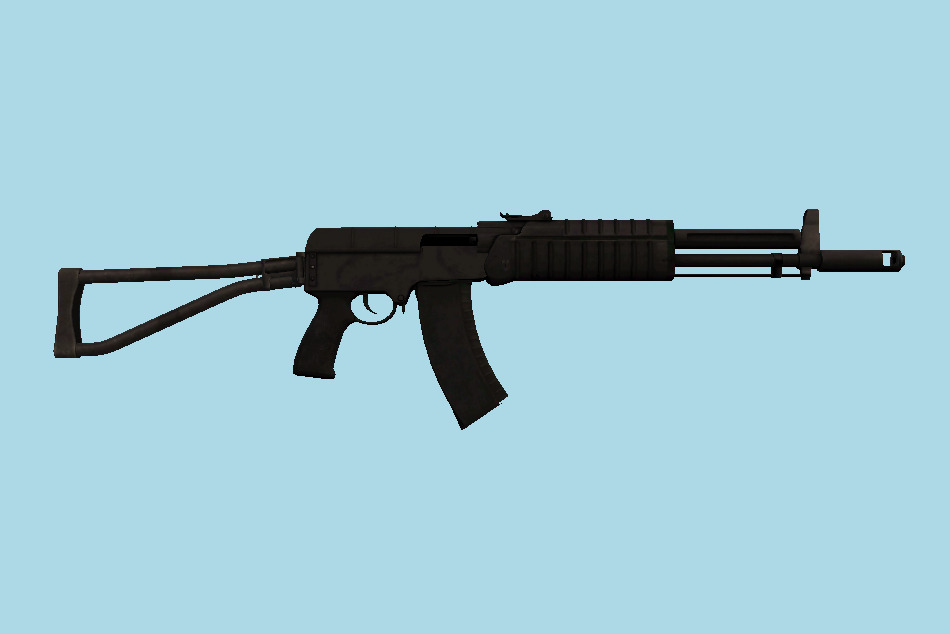 Gun AEK N230415 3d model